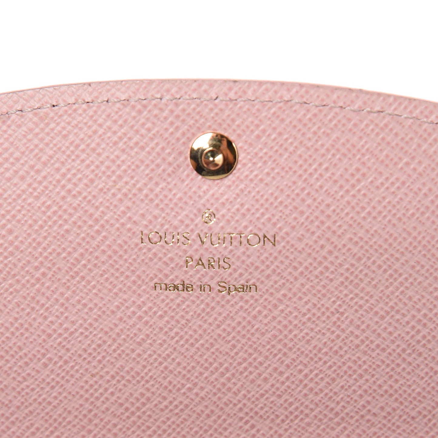 Damier Ebene Caissa Wallet Rose Ballerine