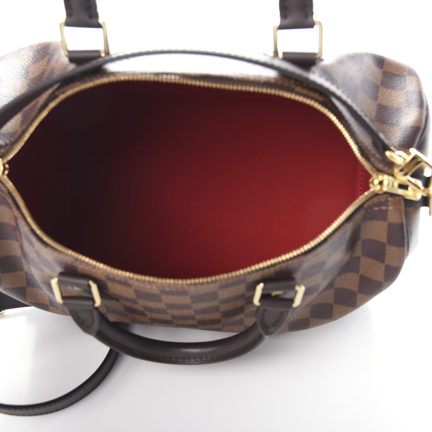 Louis Vuitton Damier Ebene Speedy Bandouliere 30 5 of 9