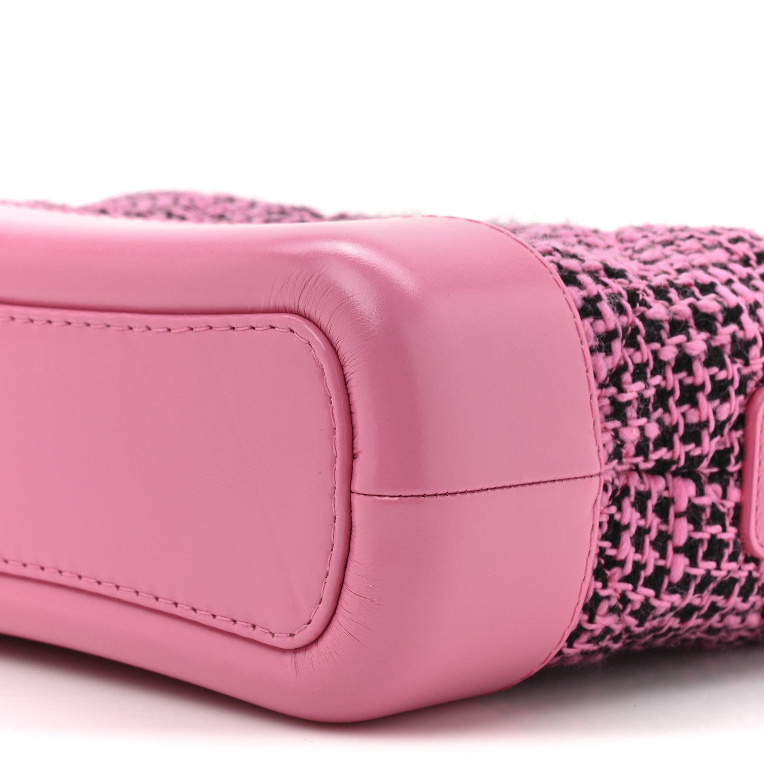 Chanel Tweed Calfskin Small Gabrielle Hobo Pink 10 of 10