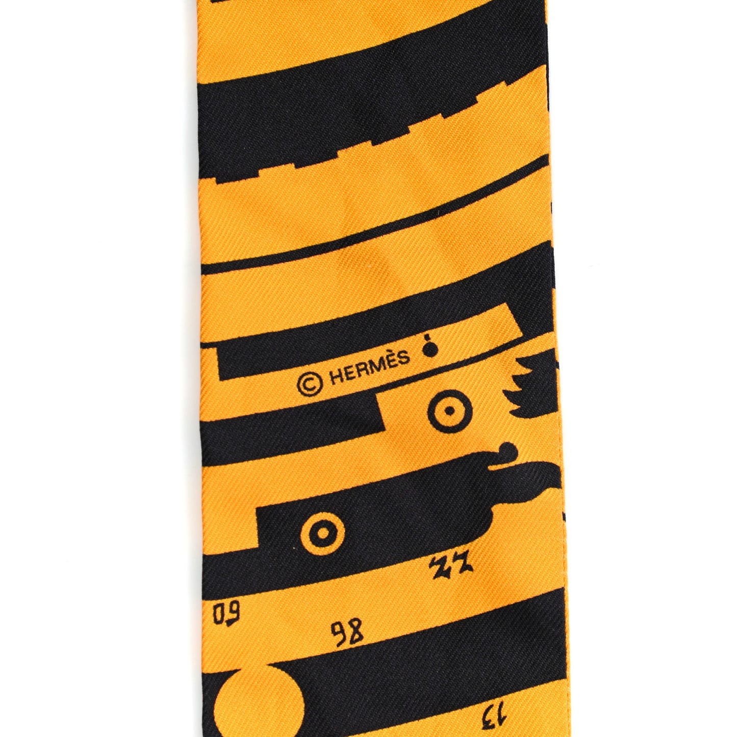 Silk Astrologie a Pois Twilly Ebene Curry Gris