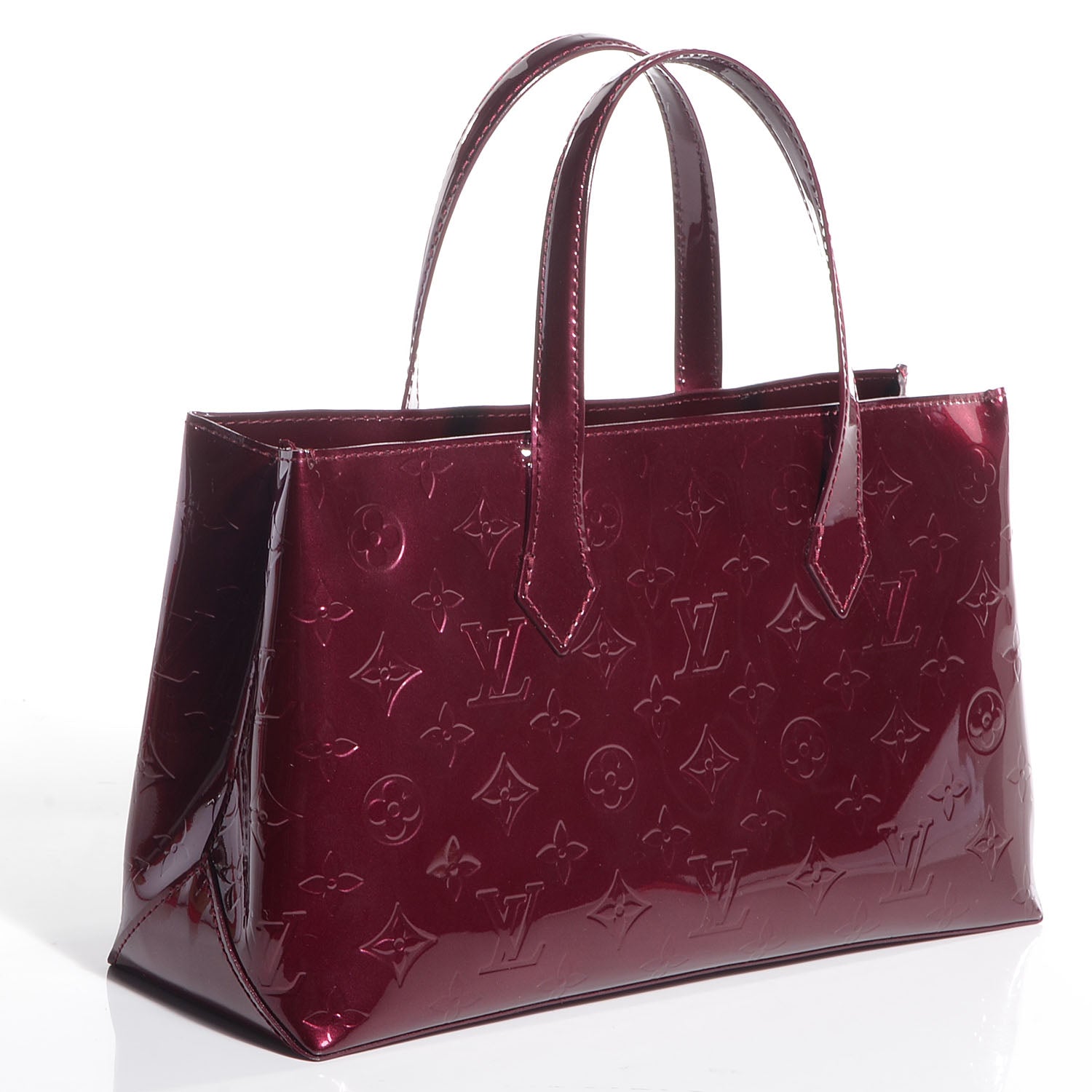 Louis Vuitton Vernis Wilshire PM Rouge Fauviste 3 of 7