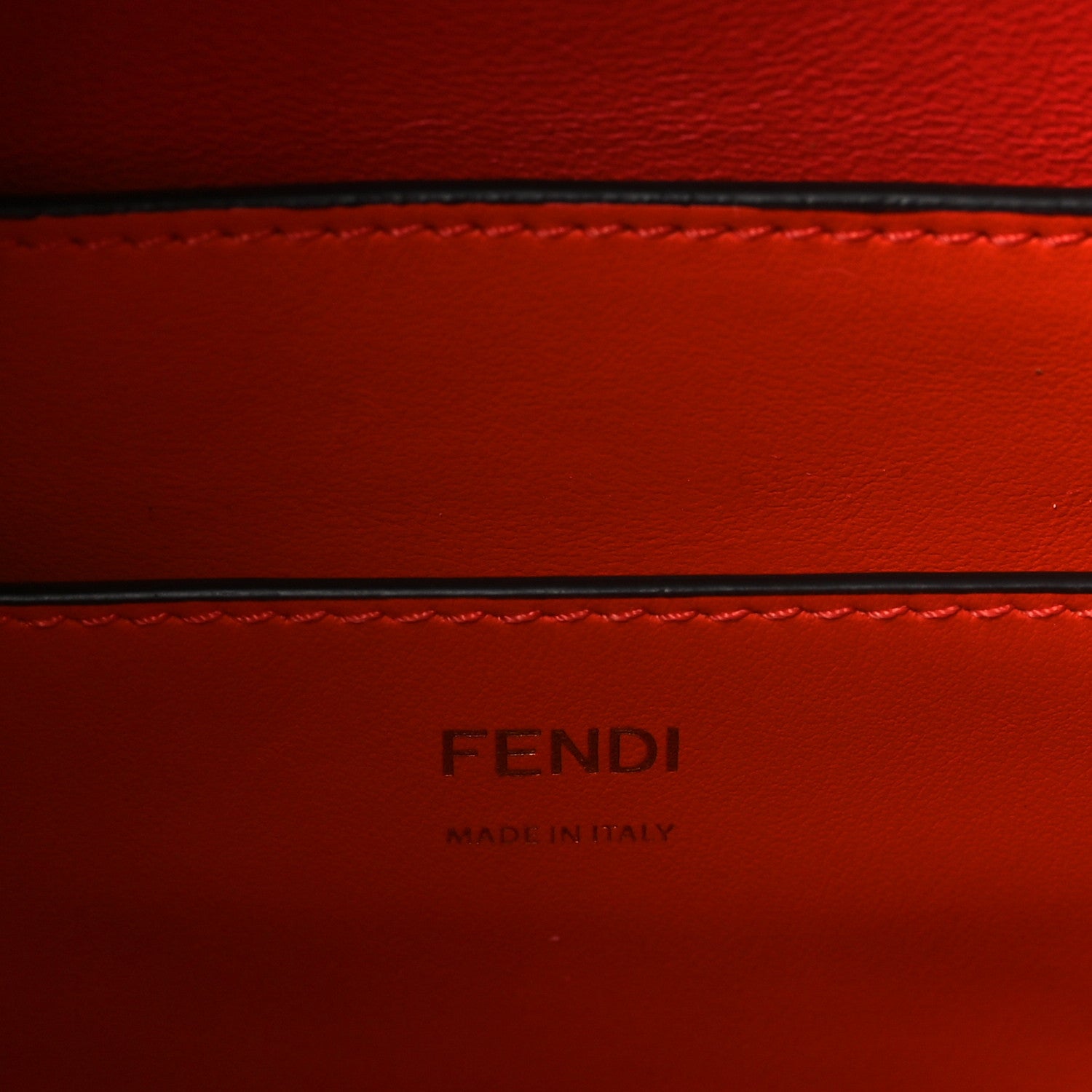 Fendi Vitello Grace F is Fendi Stamp Patch Perforated Small Mon Tresor Bucket Bag Nocciola 6 of 9