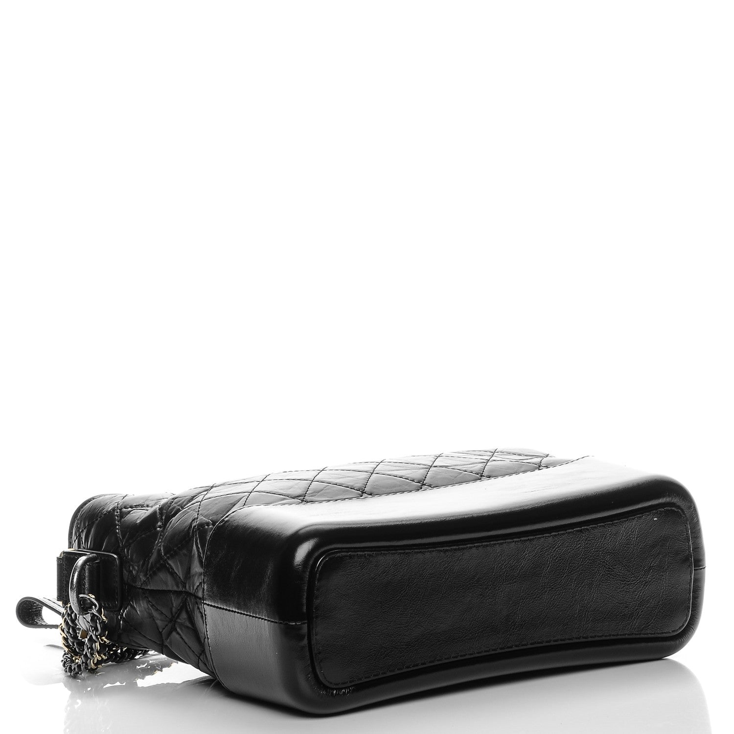 Chanel Calfskin Quilted Medium Gabrielle Hobo Black 4 of 8