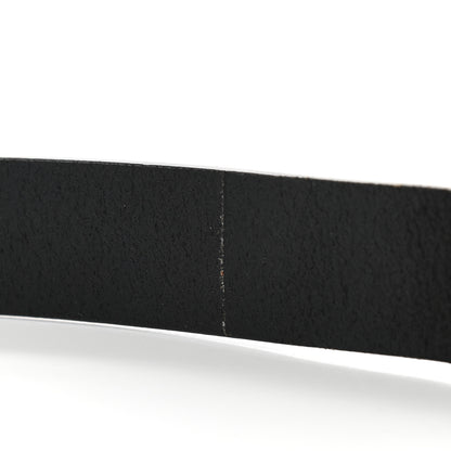 Gucci Calfskin Plaque Belt 65 26 Black 5 of 6