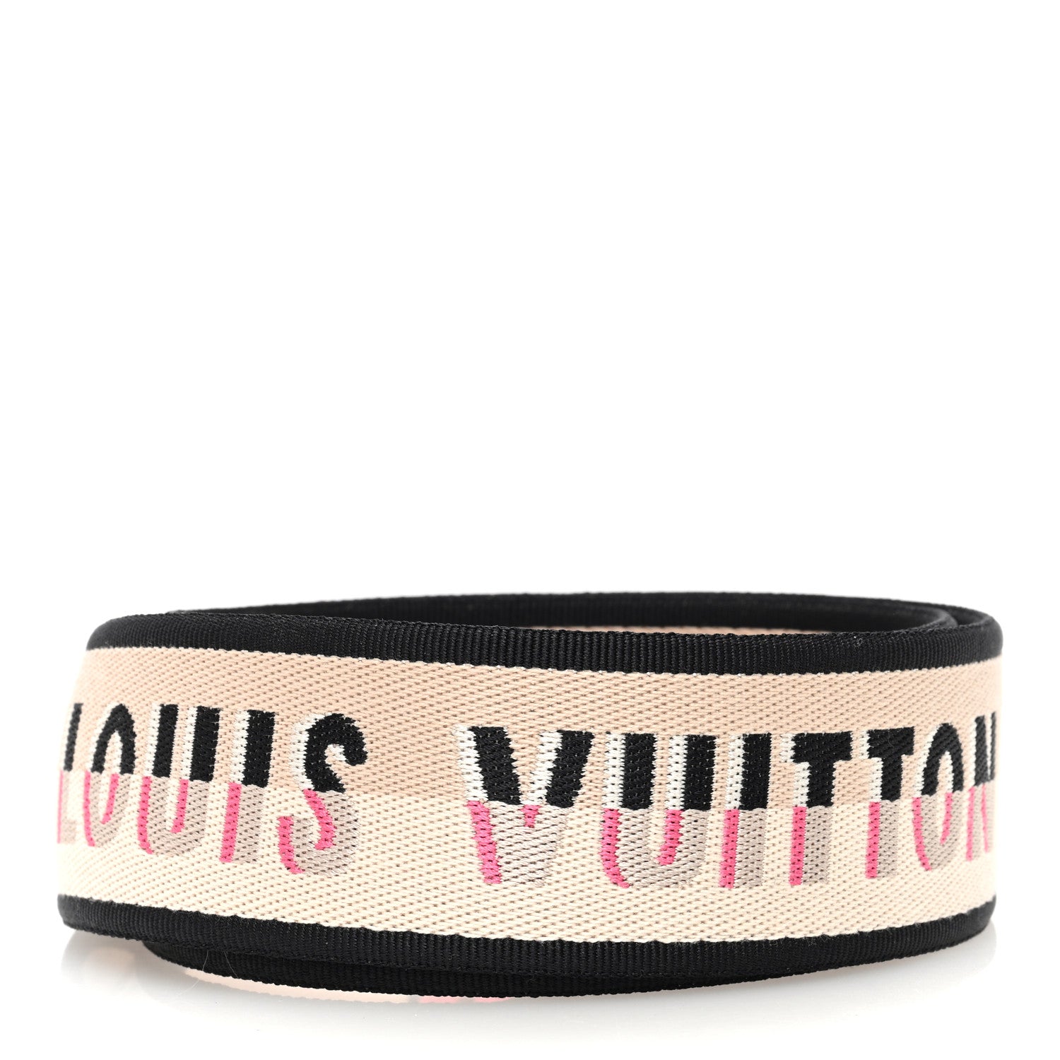 Louis Vuitton Jacquard Speedy Bandouliere 20 Shoulder Strap Black 2 of 5