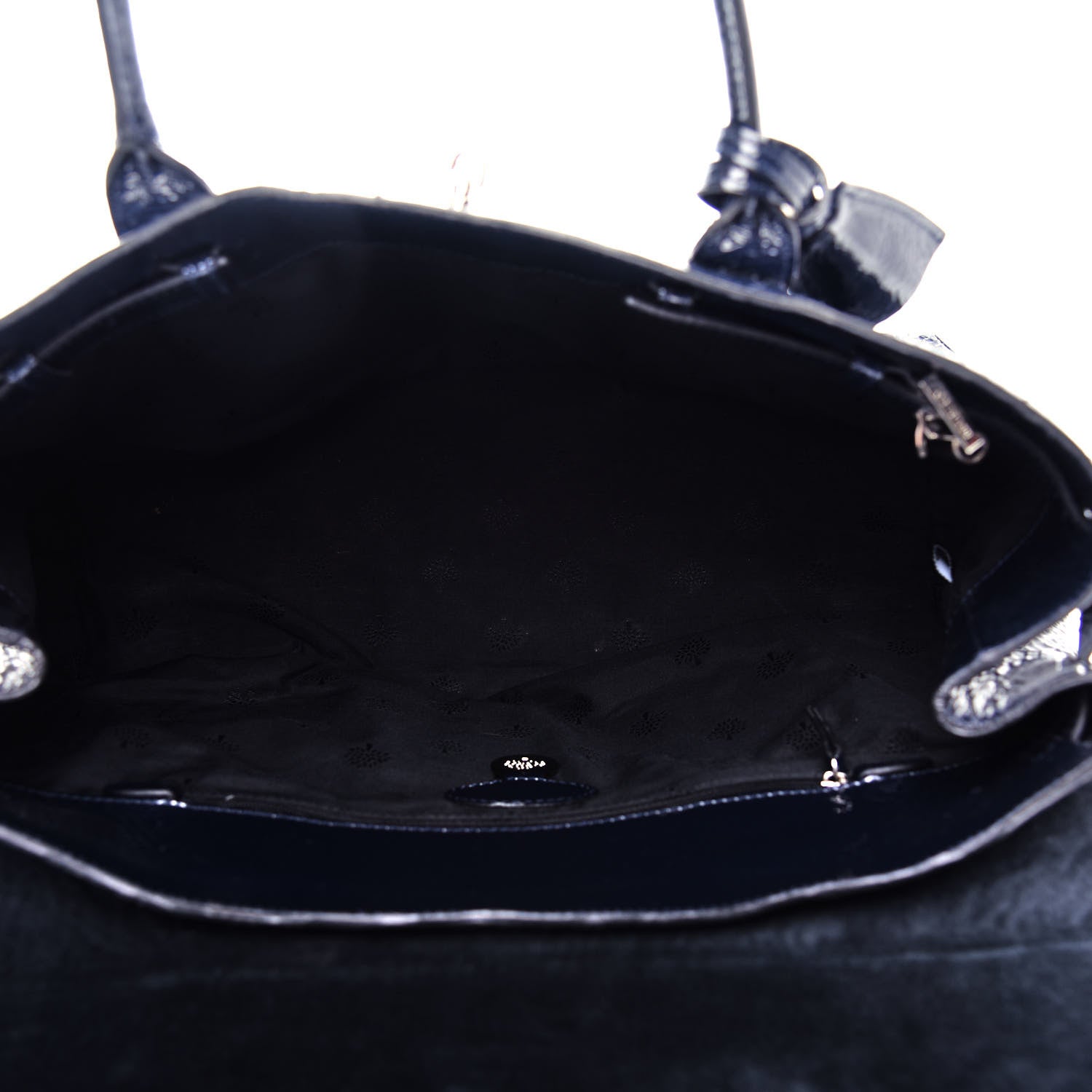 Mulberry Patent Bayswater Black 5 of 10