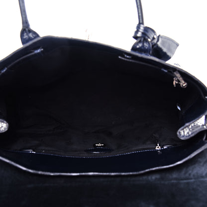 Mulberry Patent Bayswater Black 5 of 10