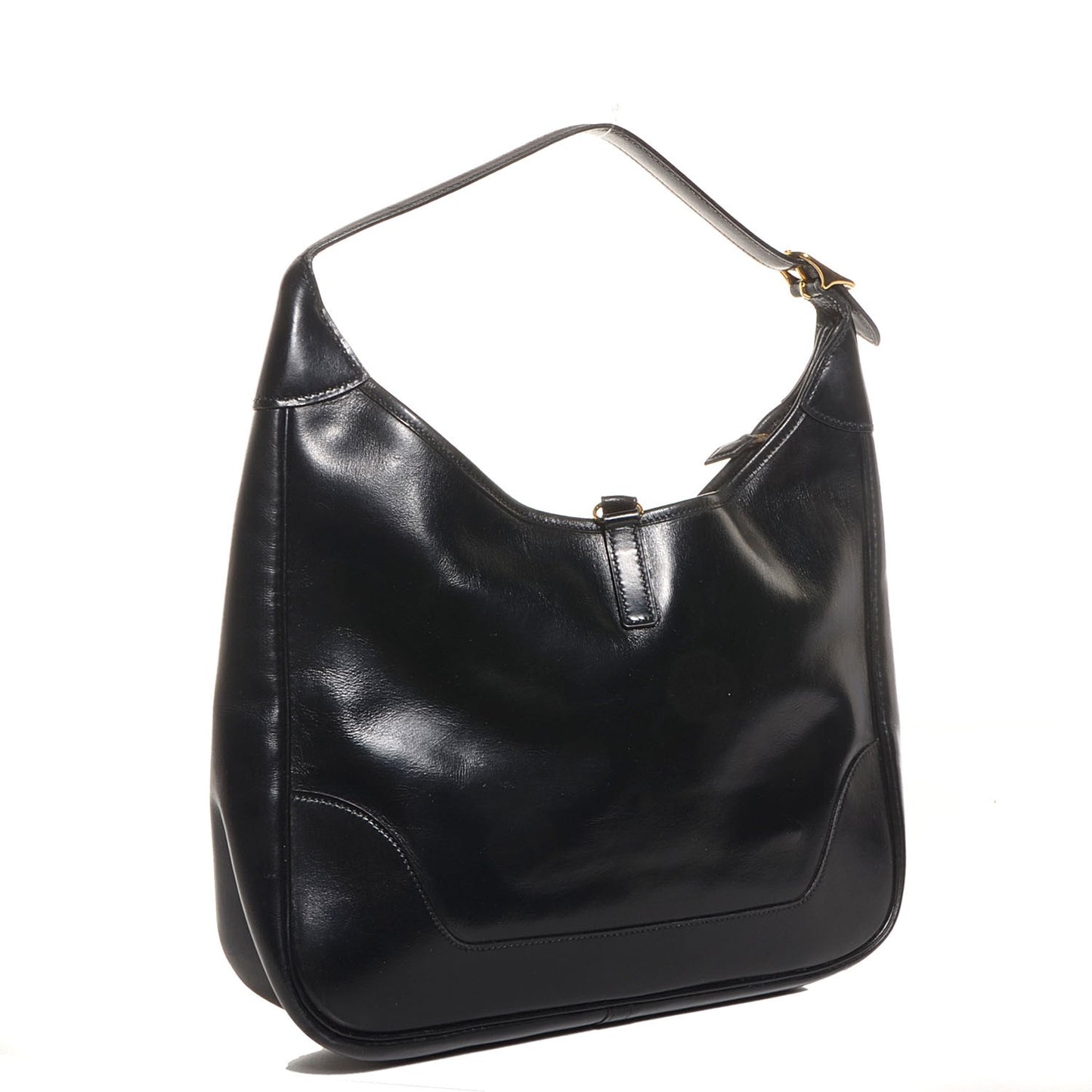 Box Leather Trim II 31 Black