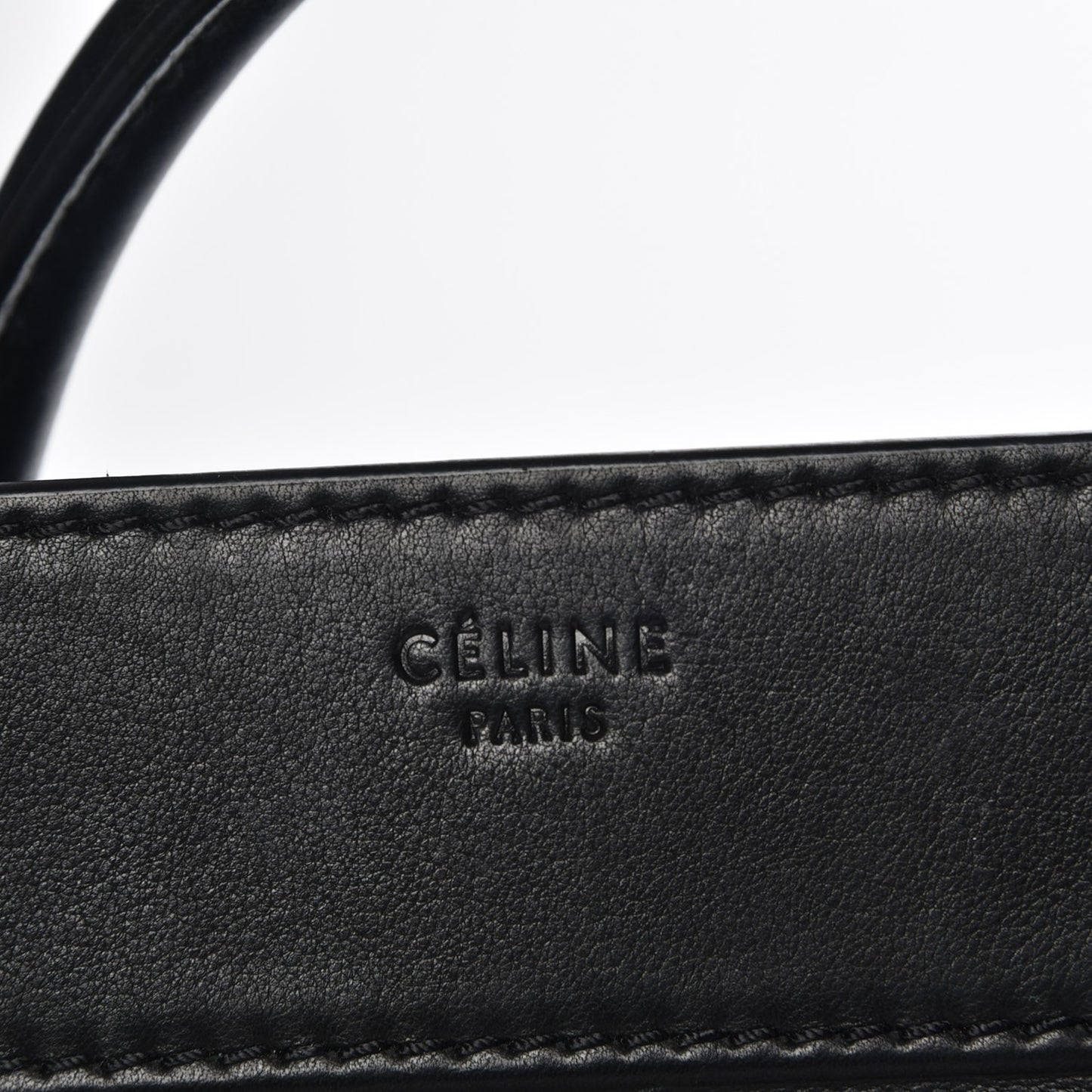 Supple Calfskin Medium Phantom Luggage Black