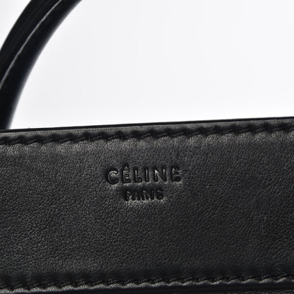 Celine Supple Calfskin Medium Phantom Luggage Black 6 of 8