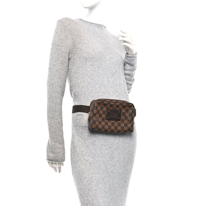 Louis Vuitton Damier Ebene Brooklyn Bum Bag 2 of 9