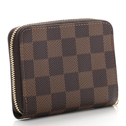 Louis Vuitton Damier Ebene Zippy Coin Purse 3 of 7