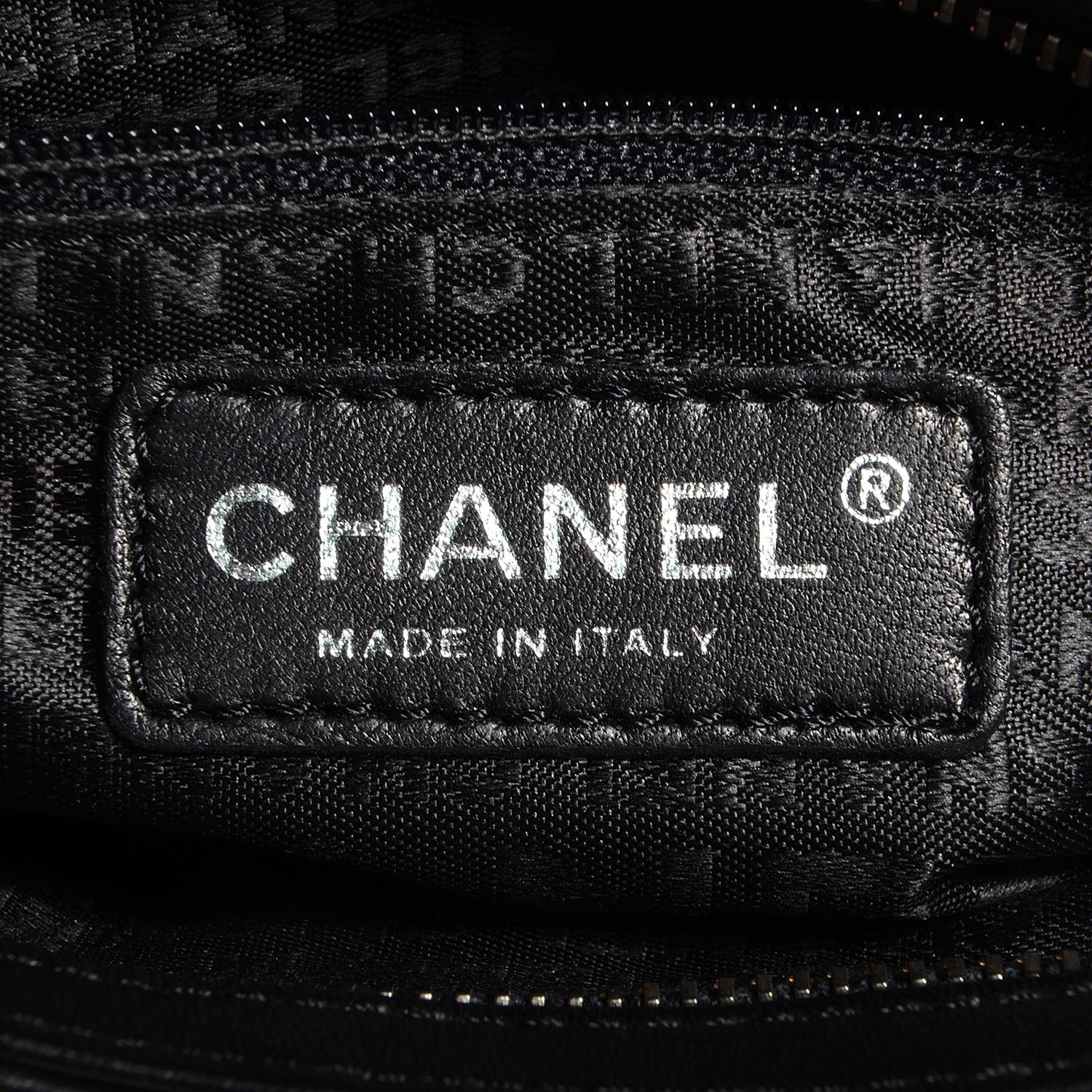 Chanel Lambskin Camellia N°5 Clutch Bag Black 6 of 8