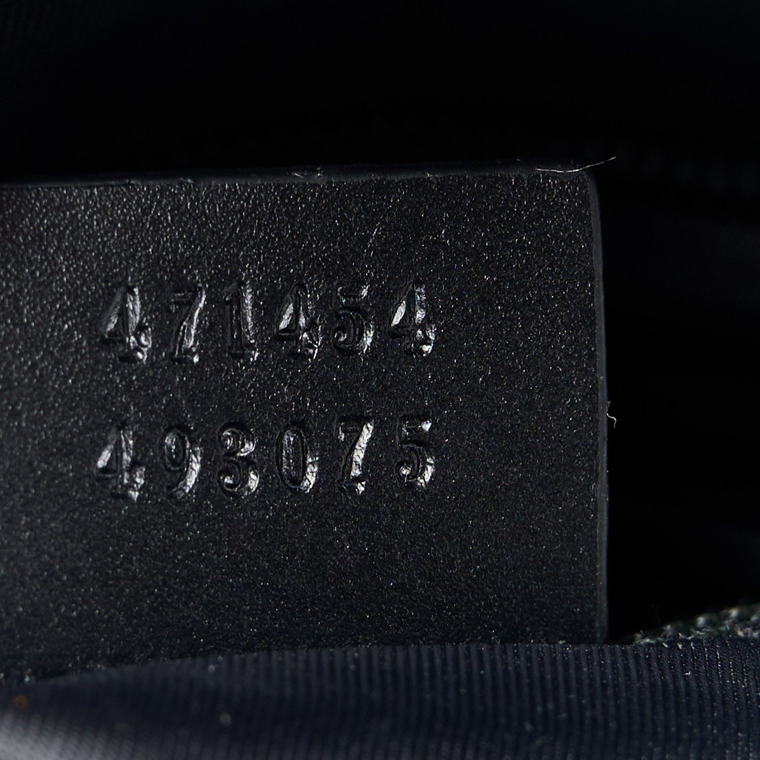 Gucci GG Supreme Monogram Web Messenger Bag Black 7 of 14