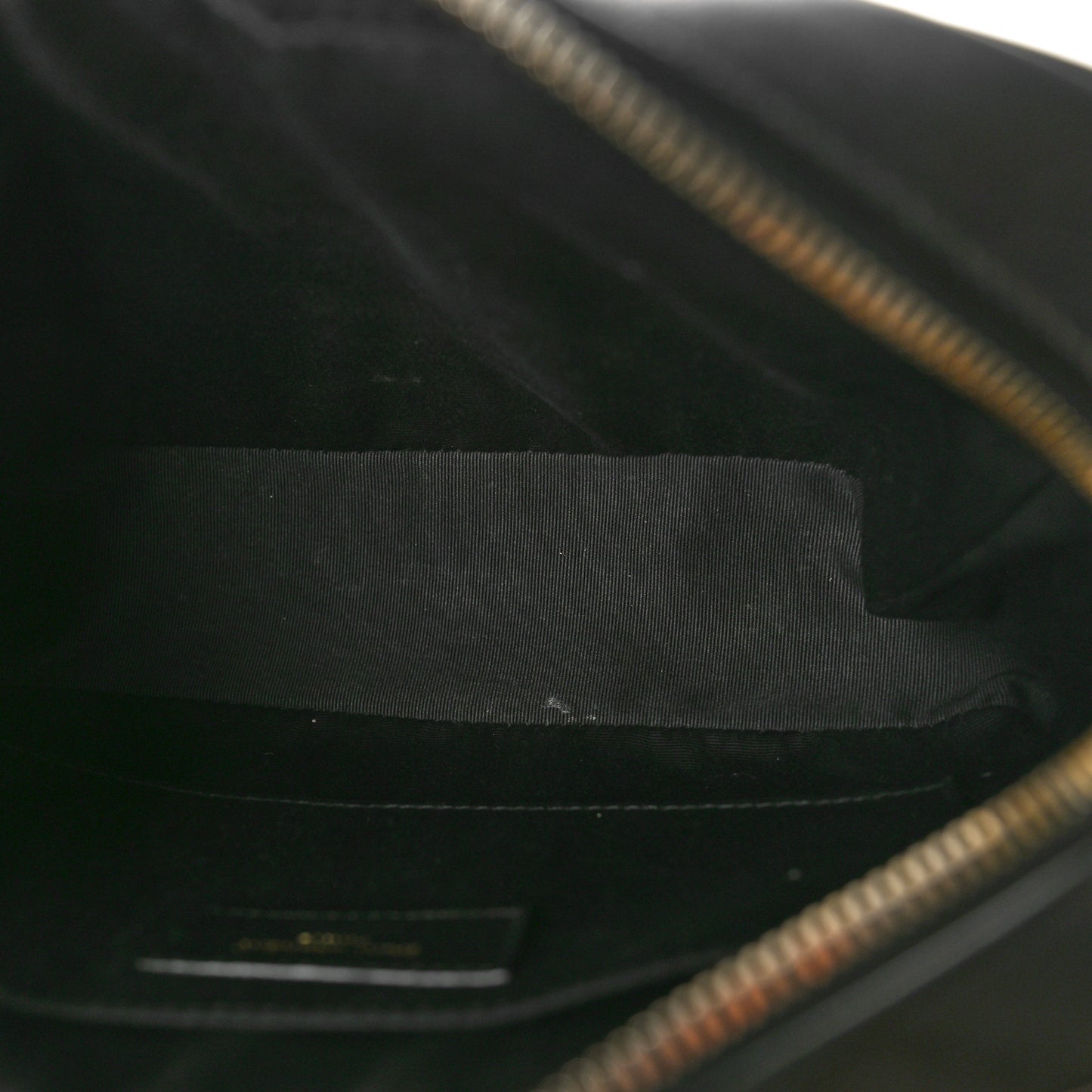 Calfskin Matelasse Monogram Lou Camera Bag Black
