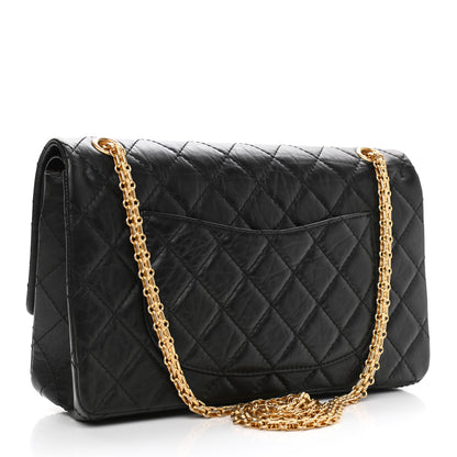 Chanel Aged Calfskin Quilted 2.55 Reissue 226 Flap Black 2 of 11