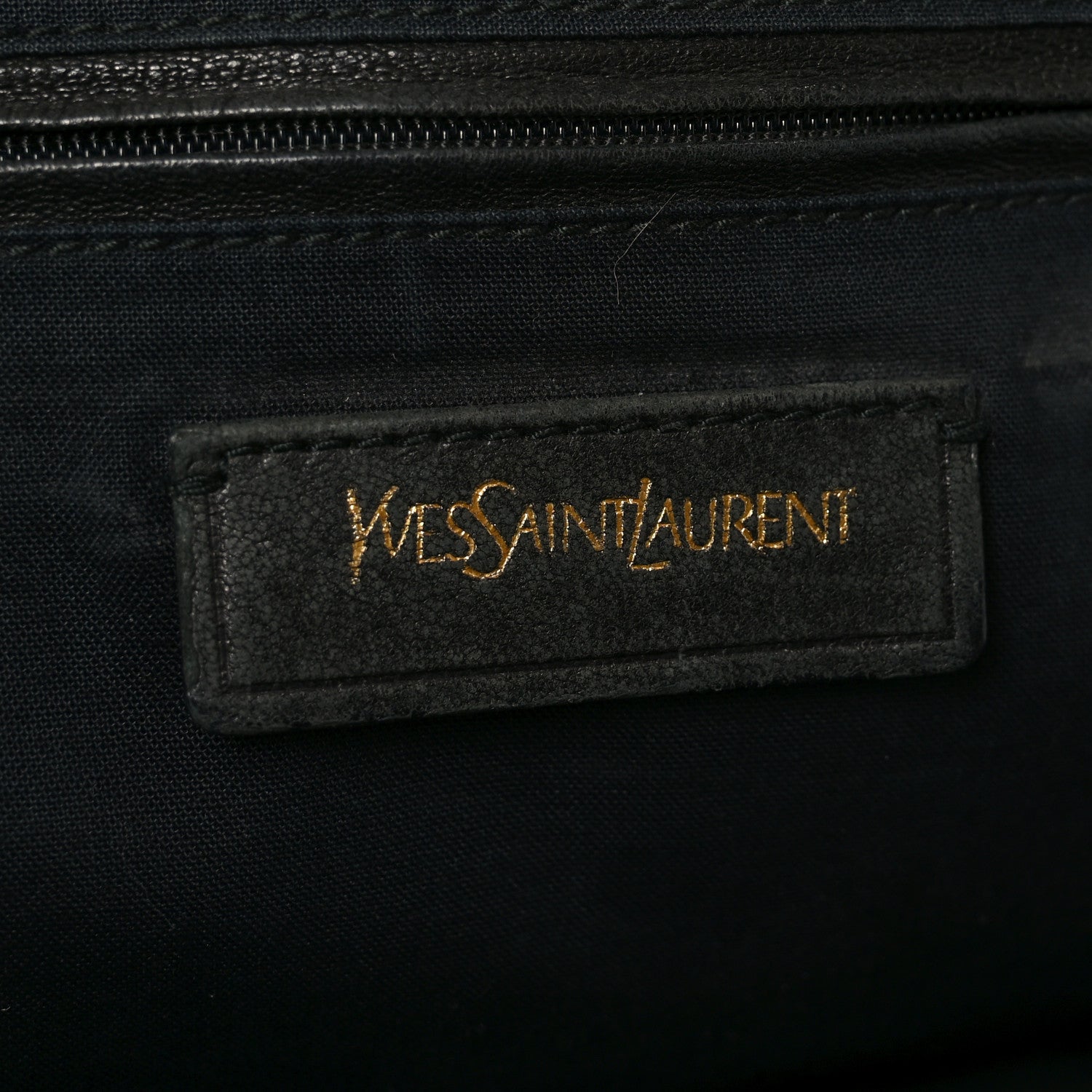 Saint Laurent Sheepskin Medium Cabas Chyc Black 6 of 10