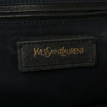 Saint Laurent Sheepskin Medium Cabas Chyc Black 6 of 10