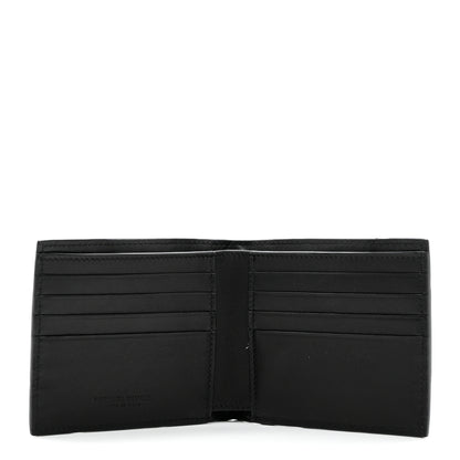 Bottega Veneta Nappa Maxi Intrecciato Bi-Fold Wallet Black 5 of 7