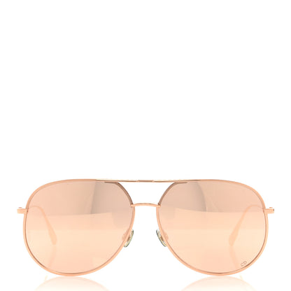 Christian Dior Metal Dior By Dior 2 Sunglasses Gold 2 of 6