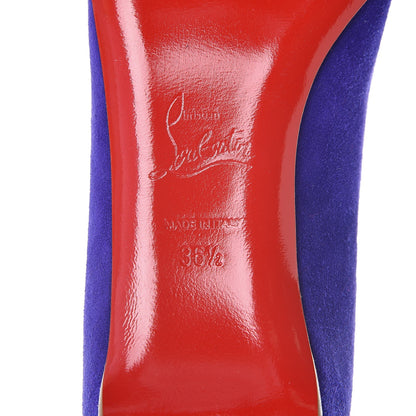 Christian Louboutin Veau Velours Candiflat Flat 36.5 Purple Pop 6 of 8