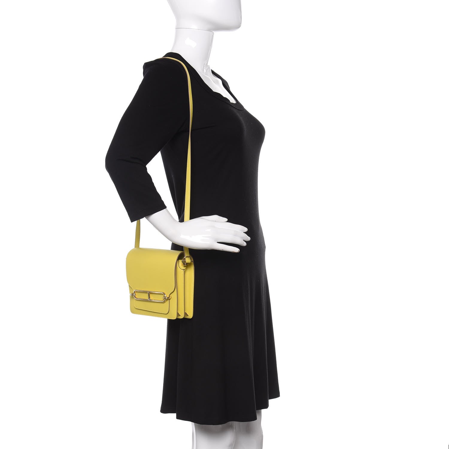 Hermes Evercolor Mini Sac Roulis Lime 2 of 11