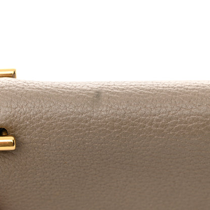 Chloe Grained Lambskin Drew Shoulder Bag Motty Grey 17 of 18