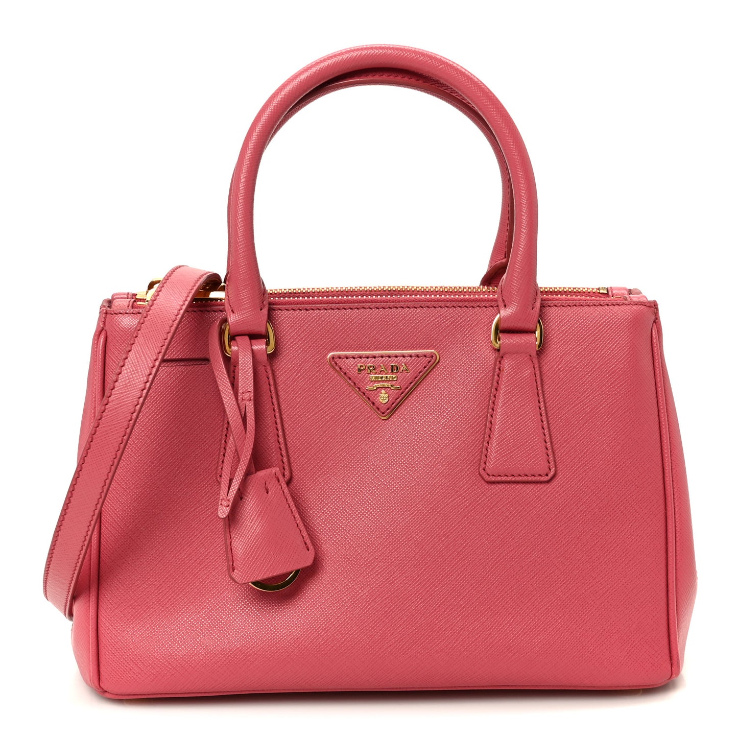 Saffiano Mini Galleria Double Zip Tote Tamaris