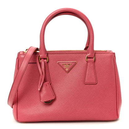 Prada Saffiano Mini Galleria Double Zip Tote Tamaris 1 of 11