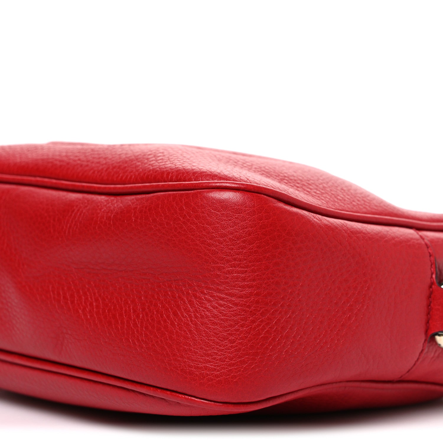 Gucci Pebbled Calfskin Small Soho Disco Bag Tabasco Red 10 of 10
