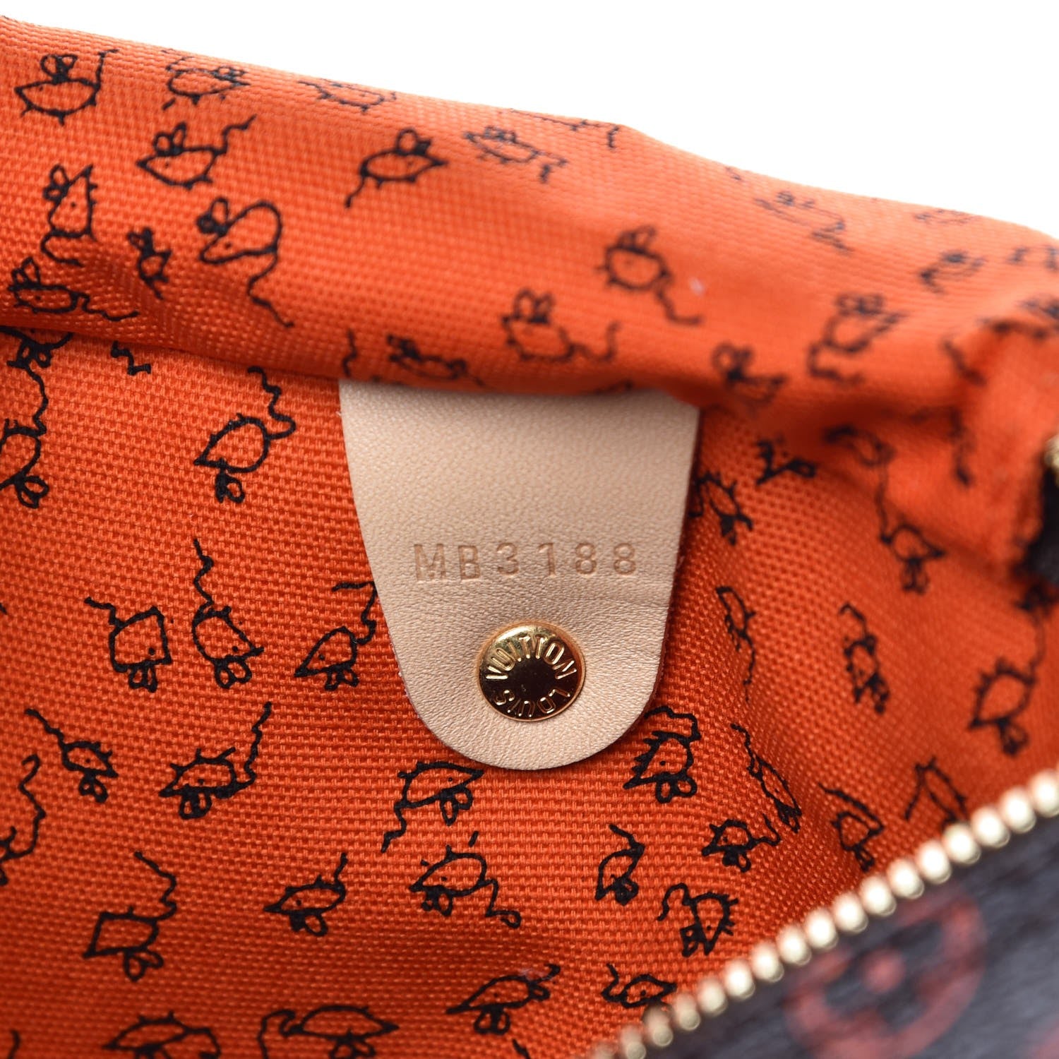 Louis Vuitton Catogram Speedy Bandouliere 30 Marron 7 of 7