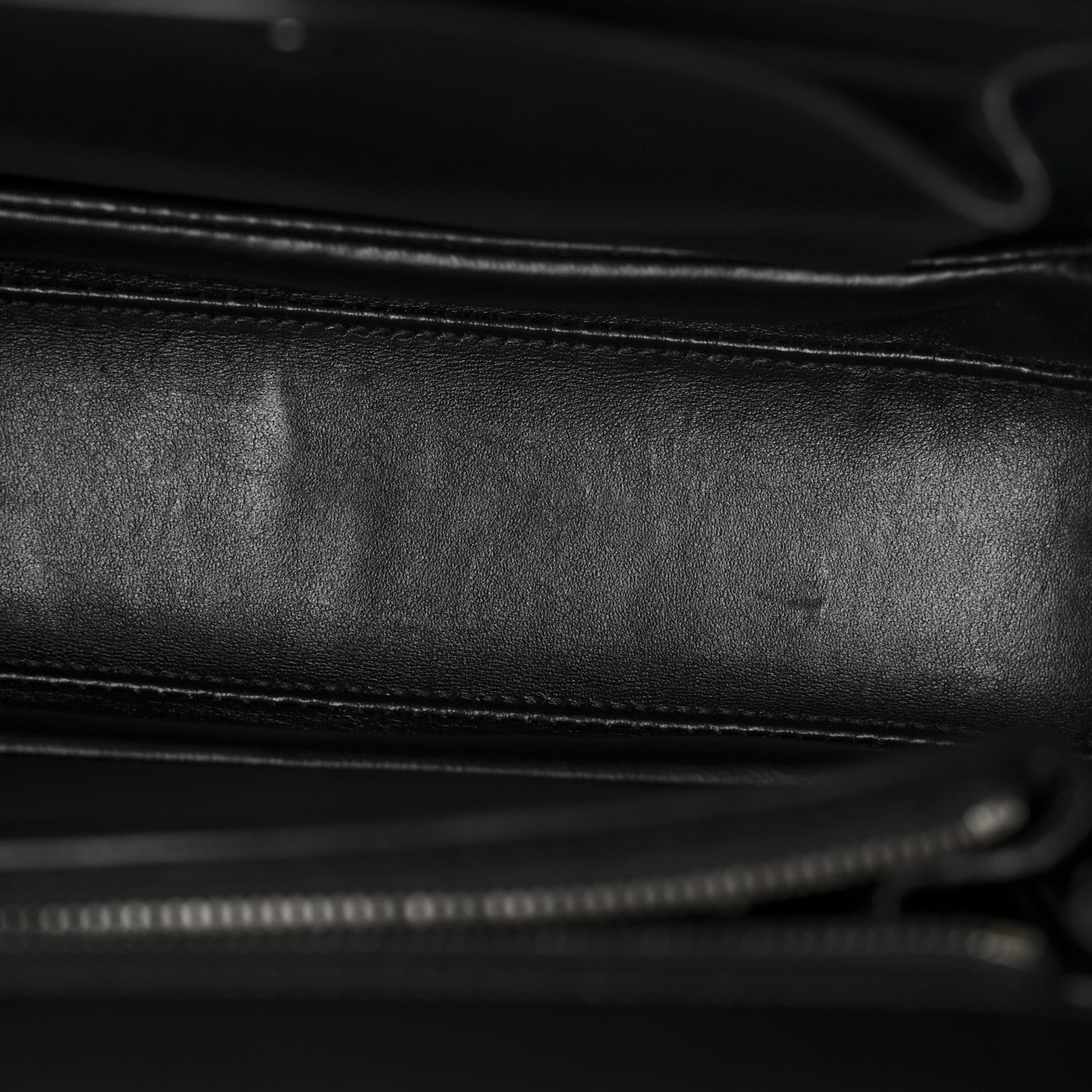 Gucci Boarded Dyana Lux Calfskin Web Monochrome Medium Bamboo 1947 Top Handle Bag Black 12 of 12
