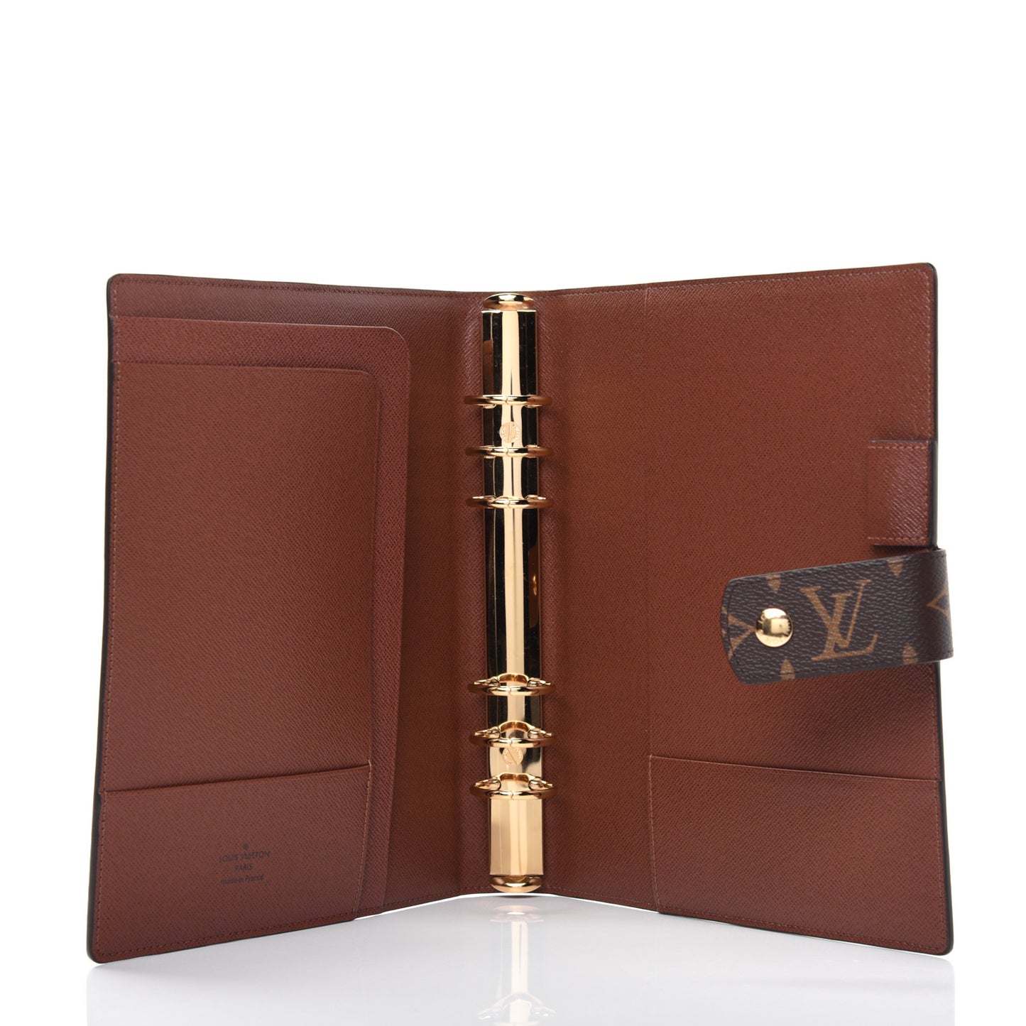 Monogram Large Ring Agenda Cover