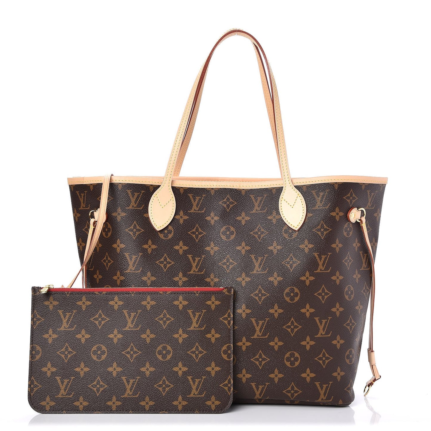 Monogram Neo Neverfull MM Cherry