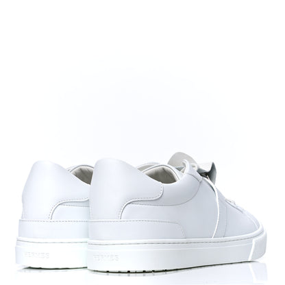 Hermes Calfskin Mens Day Sneakers 42 White 3 of 4