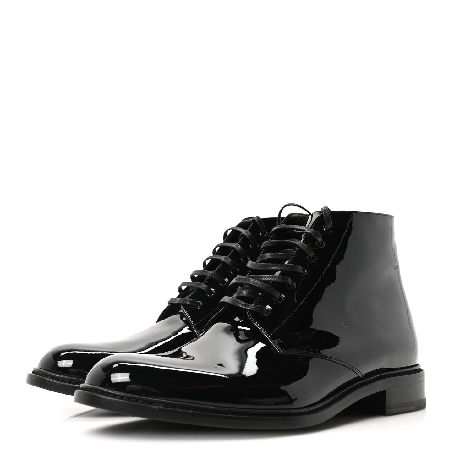 Vernice Grupy Mens Army 20 Lace Up Boots 45 Black