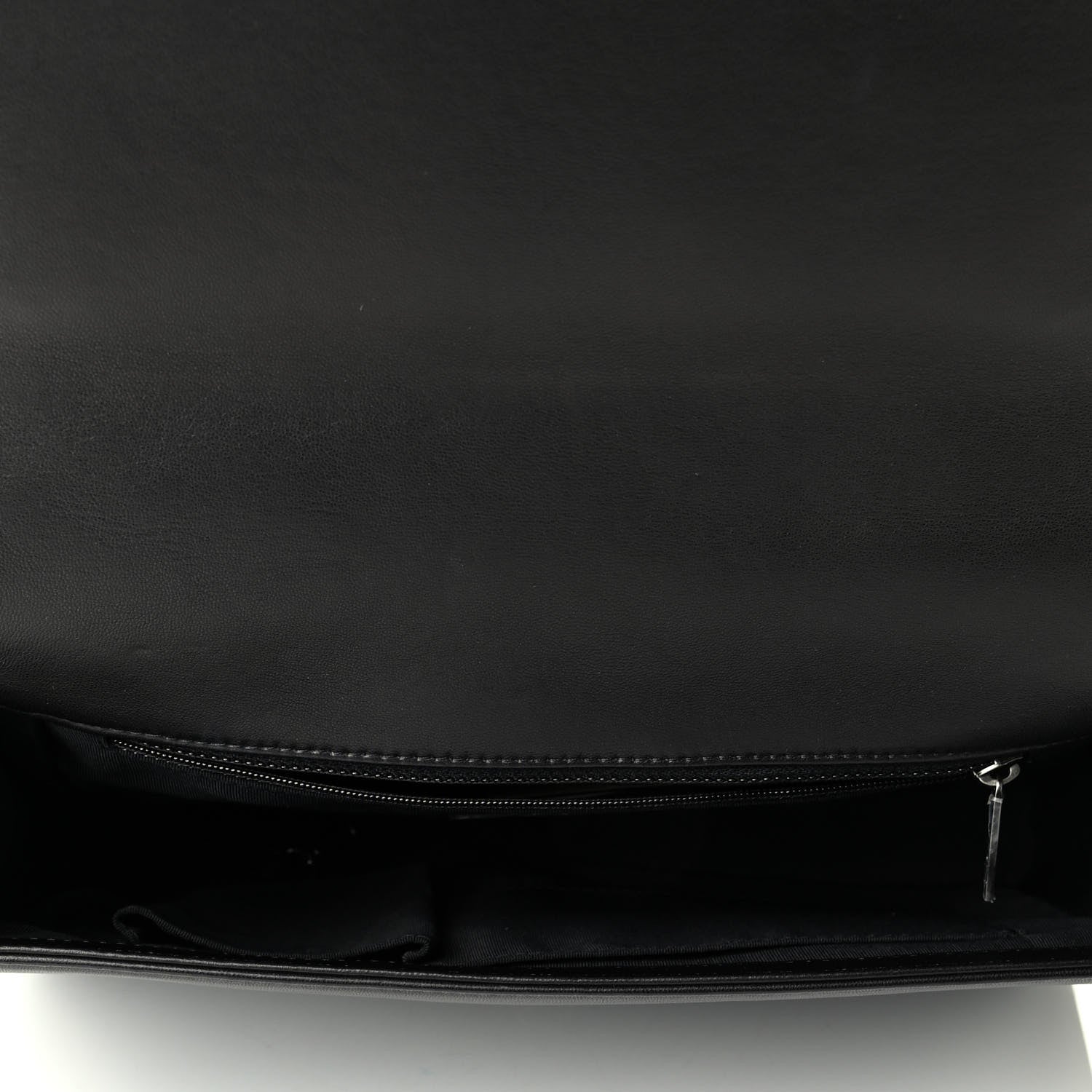 Chanel Lambskin Quilted Large Boy Flap Blue Black 4 of 7