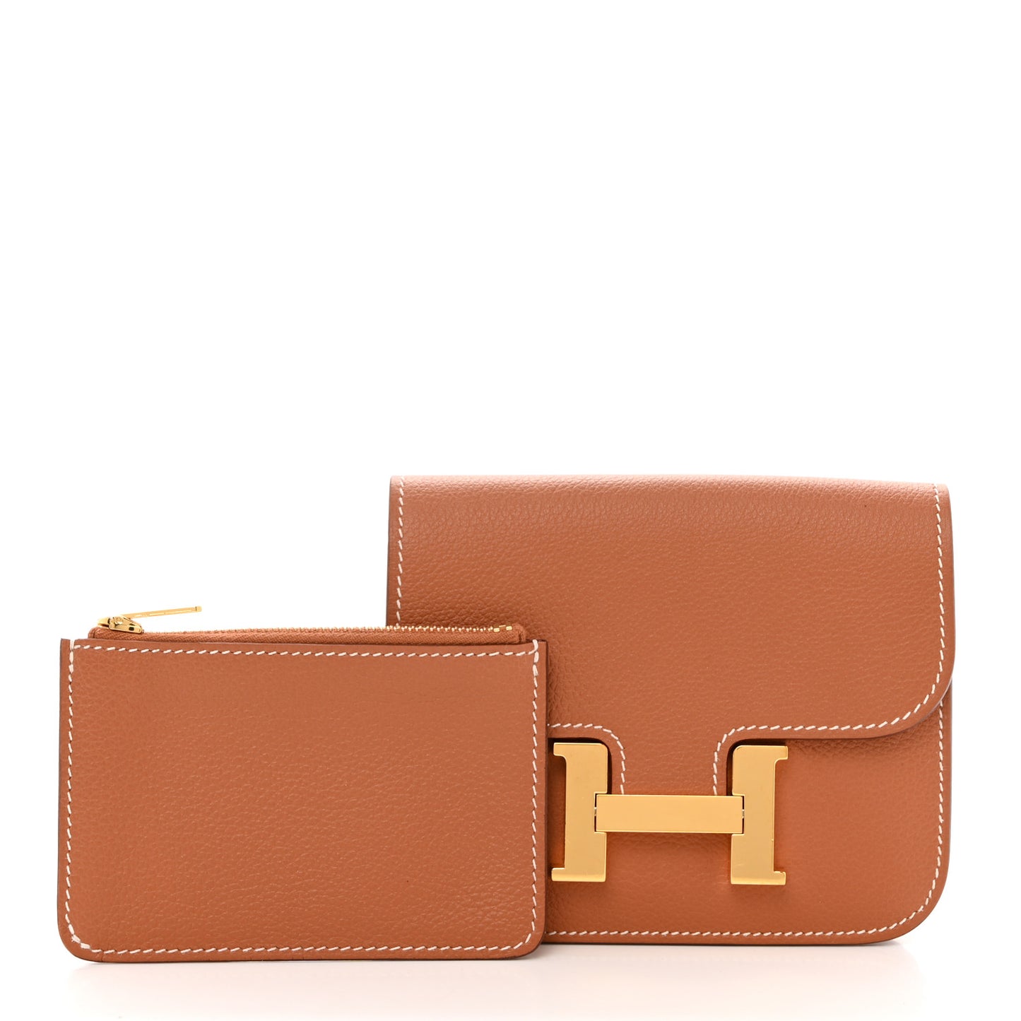 Evercolor Constance Slim Wallet Gold