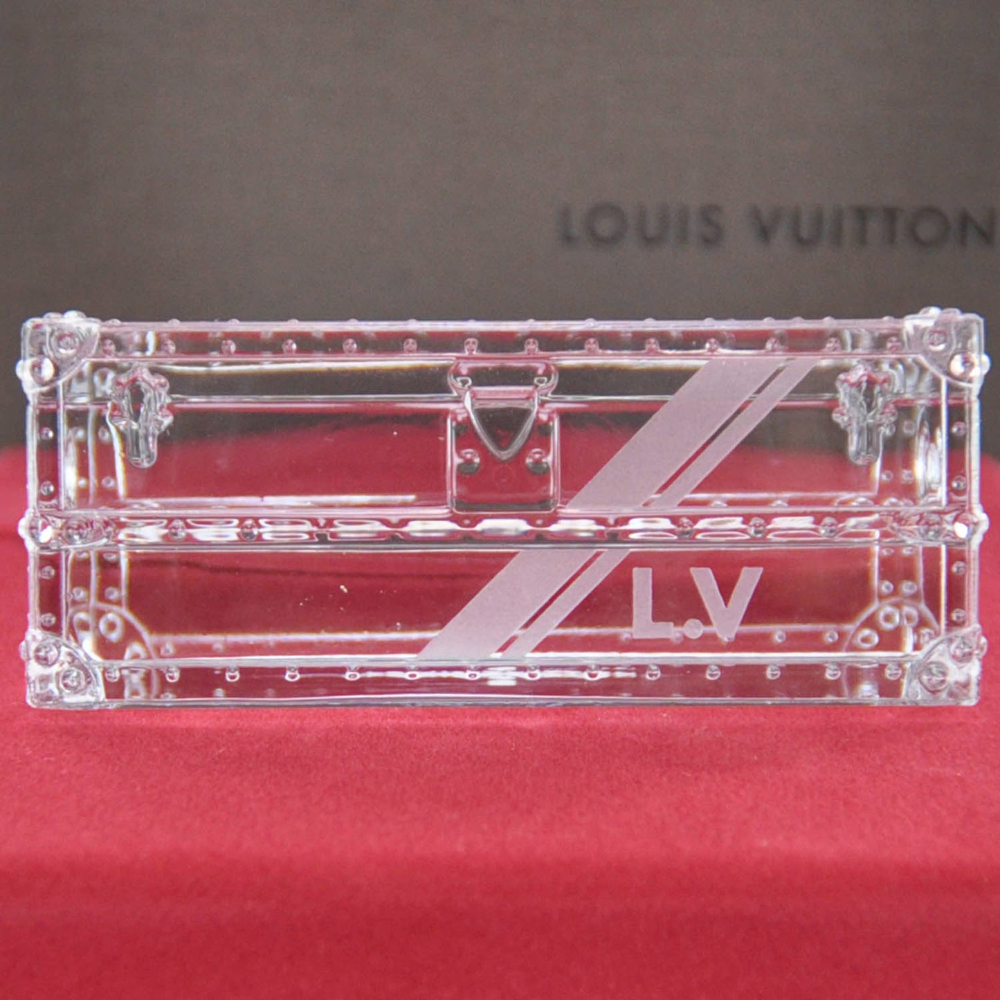 Crystal Trunk Paperweight