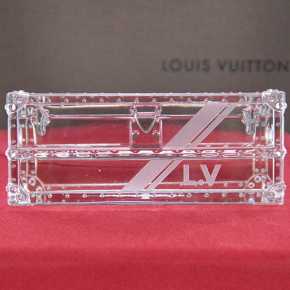 Louis Vuitton Crystal Trunk Paperweight 1 of 7