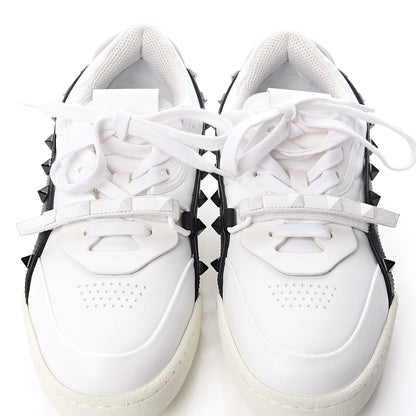 Valentino Garavani Calfskin Womens Rockstud Armour Sneakers 37 White 9 of 9
