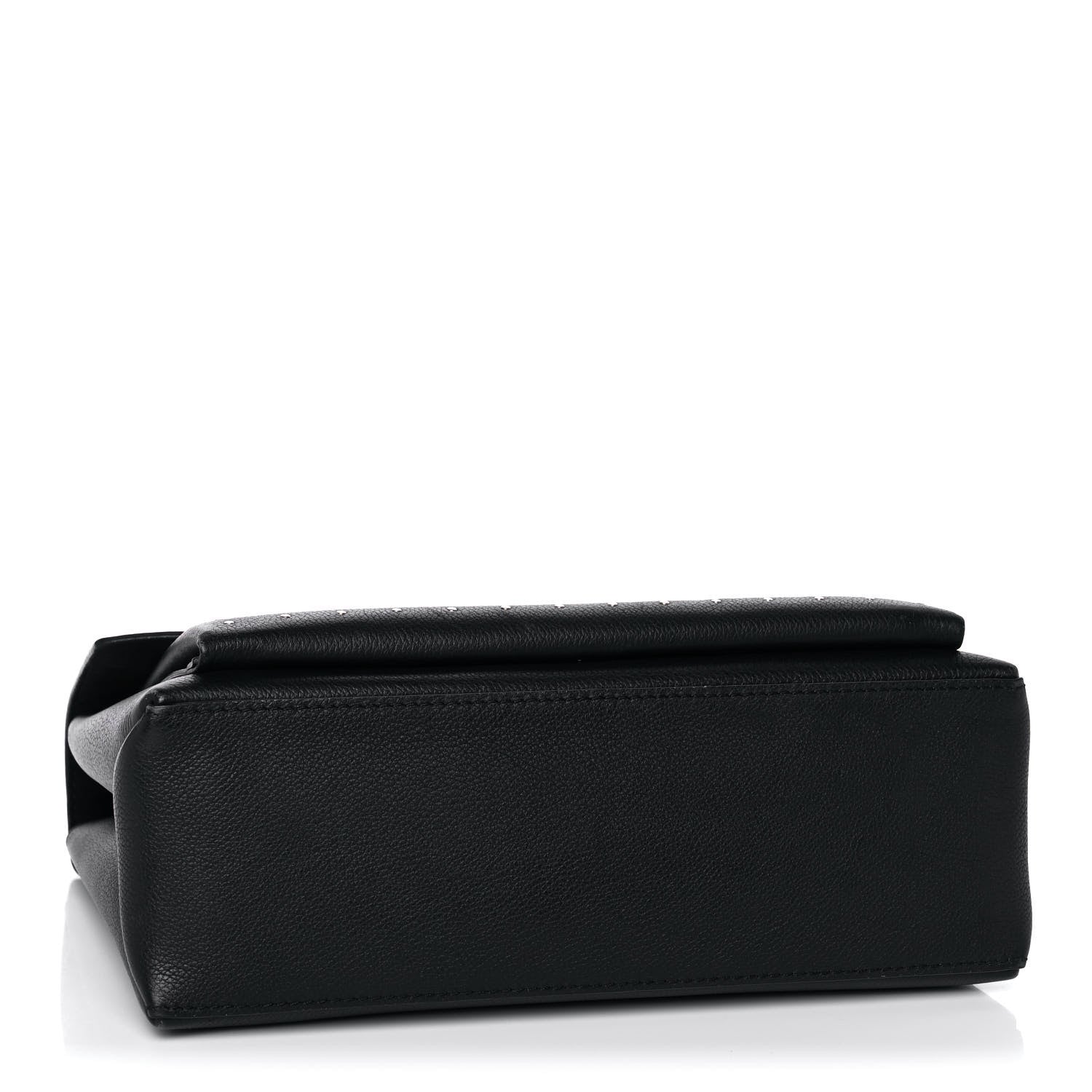 Louis Vuitton Soft Calfskin My Lockme Studs Black 3 of 15