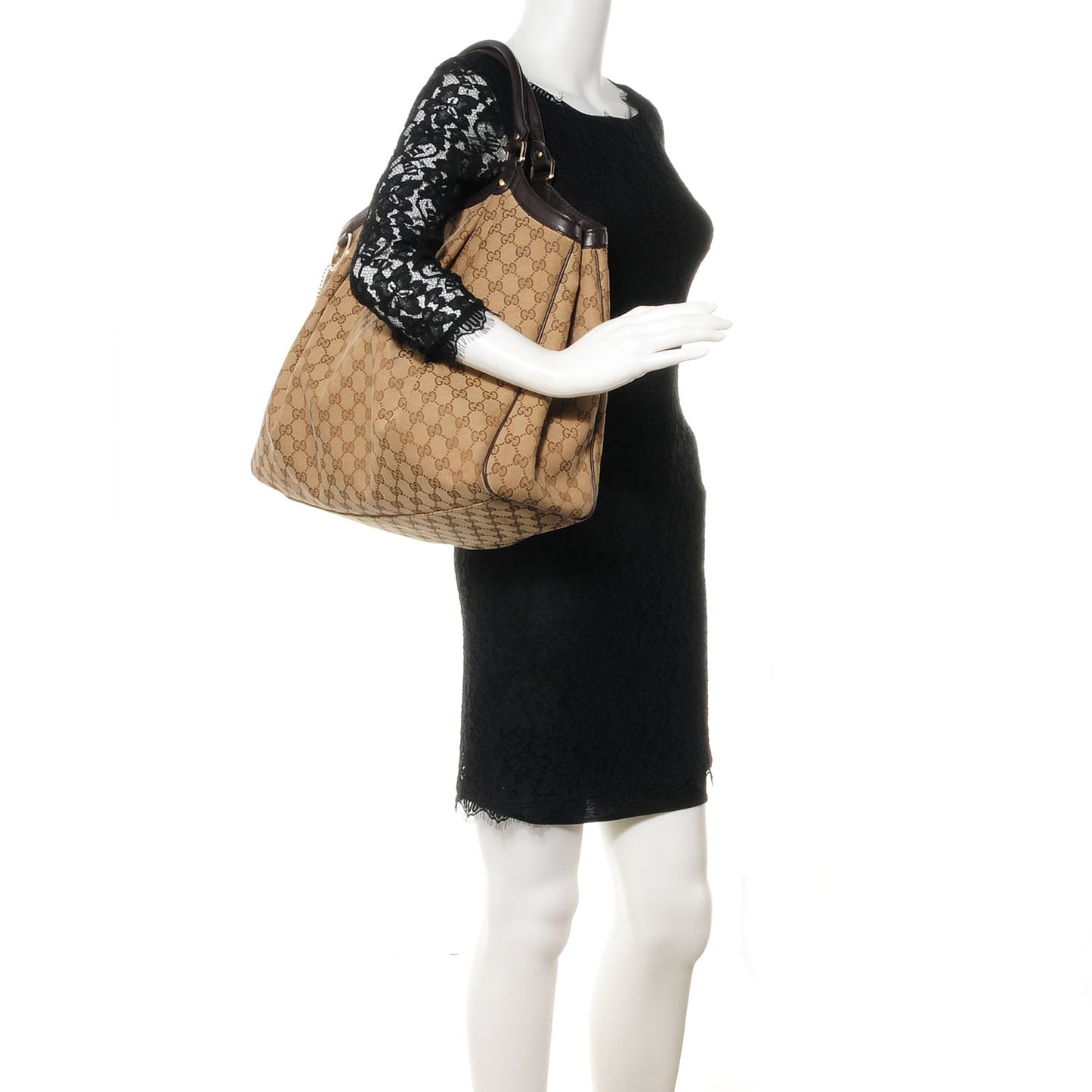 Monogram Large Sukey Tote Dark Brown