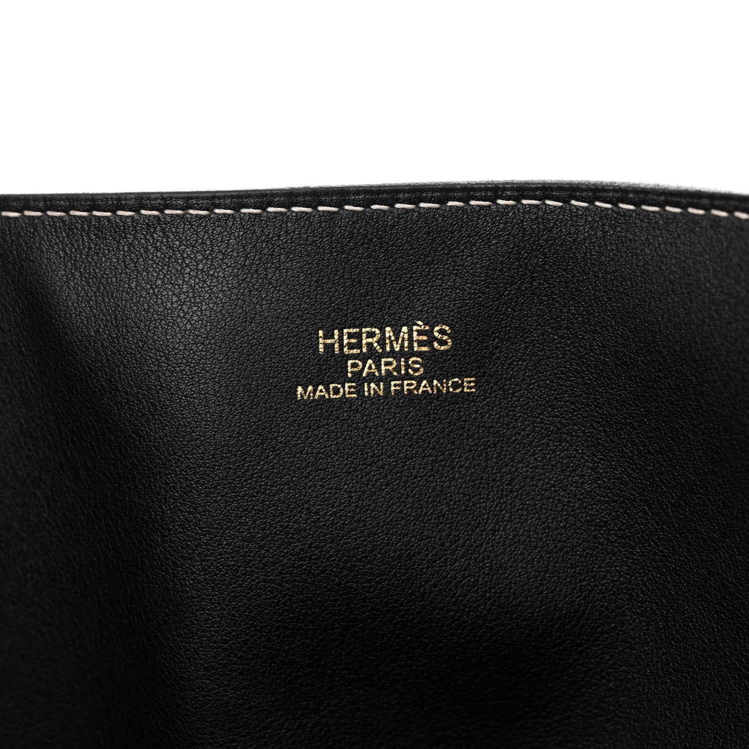Hermes Sikkim Taurillon Clemence Double Sens 36 Reversible Tote Black Graphite 9 of 17
