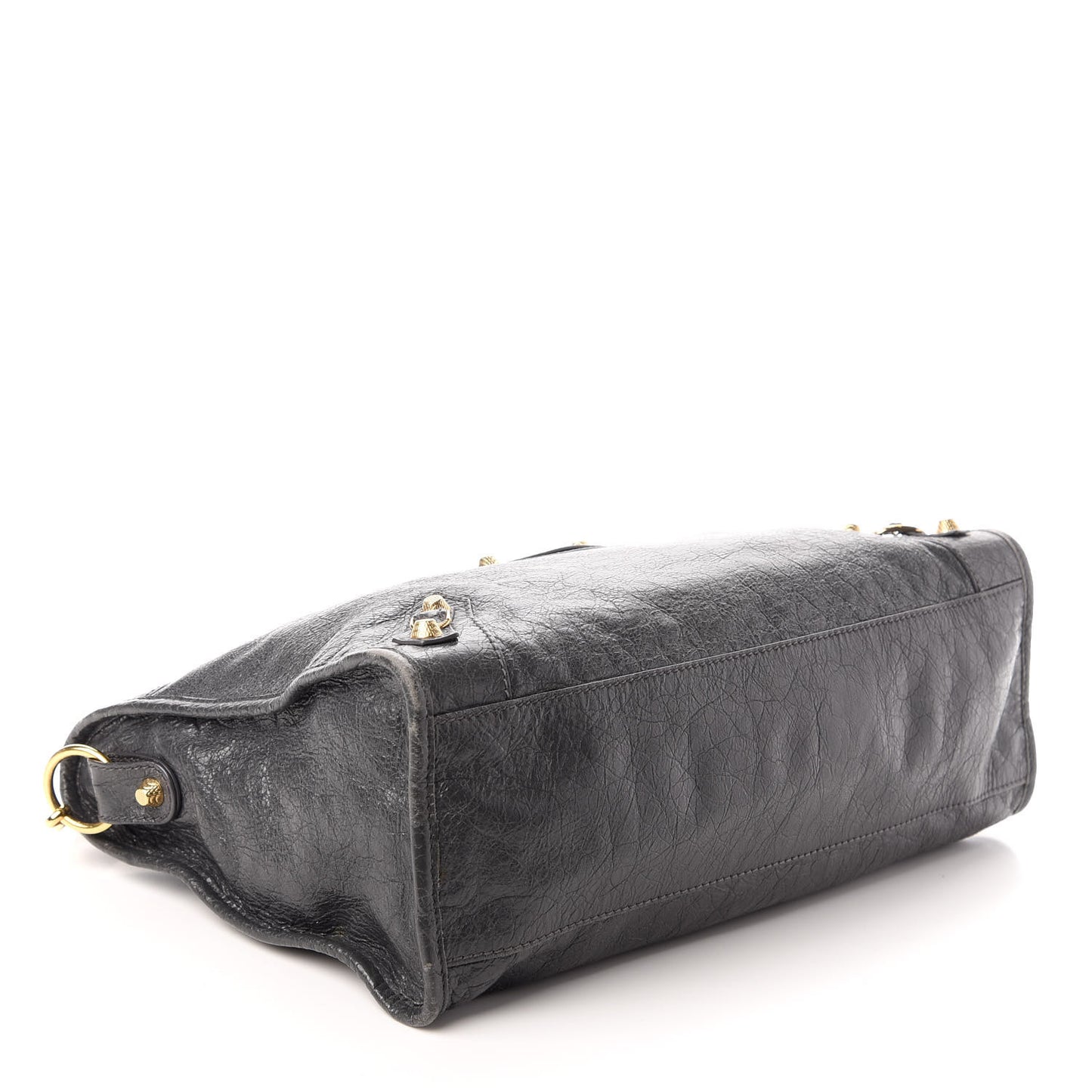 Agneau Giant 12 Gold Hardware City Gris Fossile