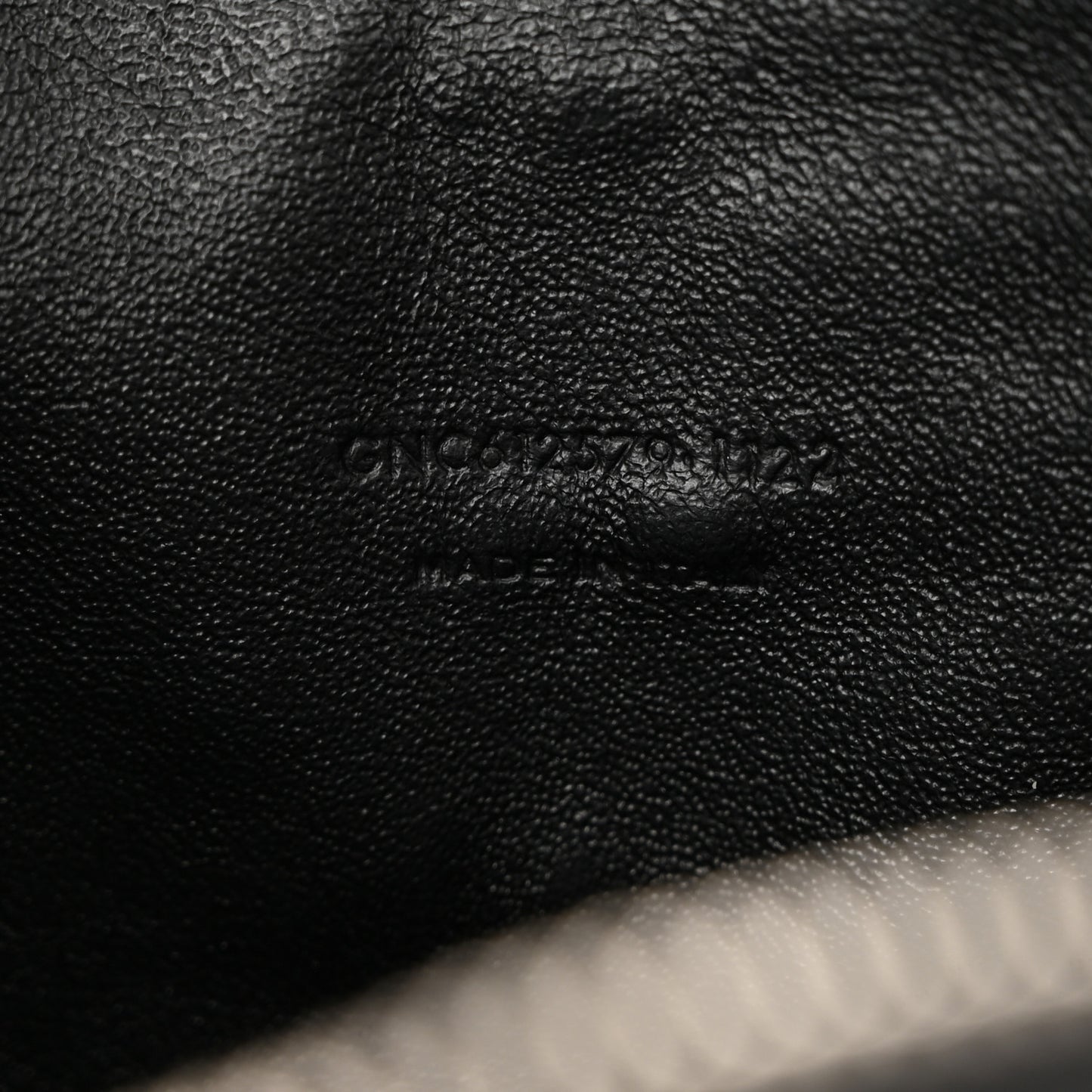 Grain De Poudre Matelasse Monogram Mini Lou Camera Bag Black