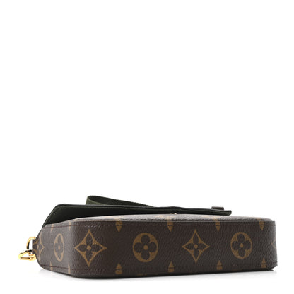 Louis Vuitton Monogram Felicie Strap & Go Kaki 4 of 9