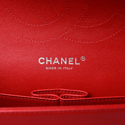 Chanel Lambskin Quilted Jumbo Double Flap Red 6 of 10
