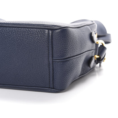 Prada Vitello Phenix Camera Bag Baltico 9 of 10