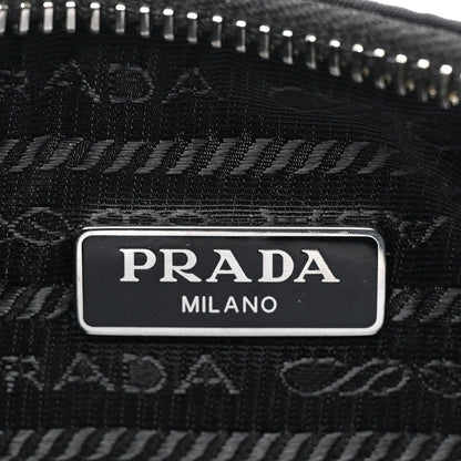 Prada Tessuto Nylon Saffiano Mini Re-Edition 2005 Bag Black 6 of 9